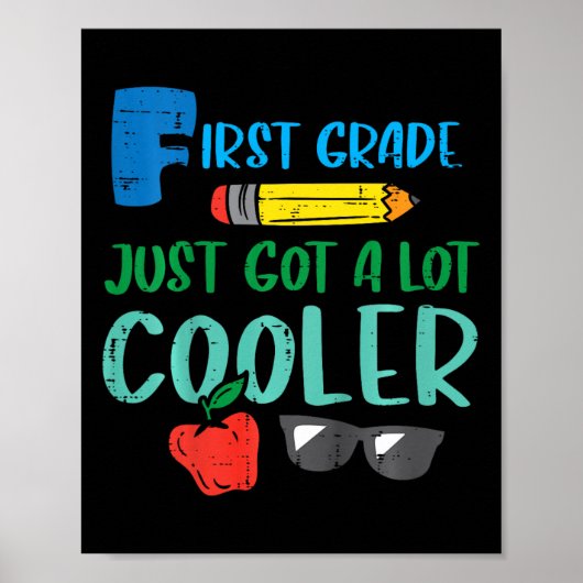 Kinder eerste graad kreeg net koeler op de eerste  poster (Voorkant)
