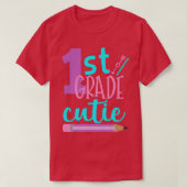 Kinder eerste graad Terug naar de derde graad van  T-shirt (Design voorkant)