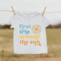 Kinder eerste reis rond de zon T-shirt