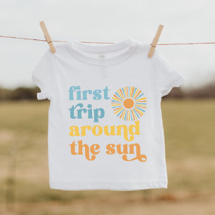 Kinder eerste reis rond de zon T-shirt