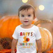 Kinder eerste Thanksgiving Turkije naam grappig