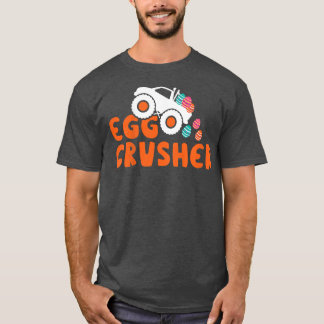 Kinder Egg Crusher Monstertruck Toddler Boys Pasen T-shirt