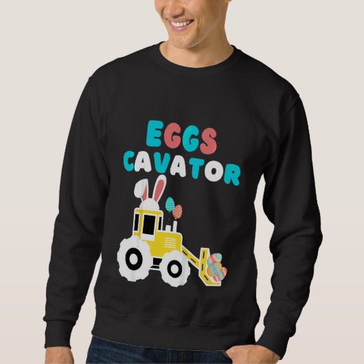 Kinder Eggscavator Happy Paasgraver jager E Trui (Voorkant)