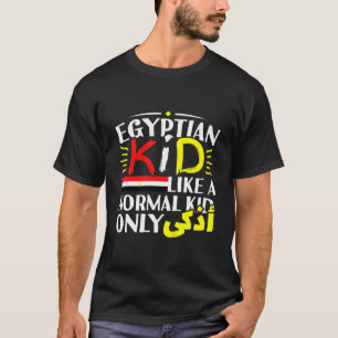 Kinder Egyptisch Kind jongens Meisje Arabisch dat T-shirt