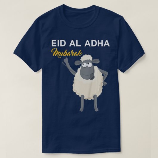 Kinder Eid Al Adha voor kinderen Eid Mubarak Happy T-shirt (Design voorkant)