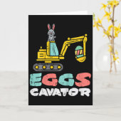 Kinder Eieren Cavator Paashaas Graafmachine Schatt Kaart (Gele Bloem)
