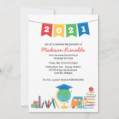 Kinder elementaire Afstuderen Kaart (Voorkant)