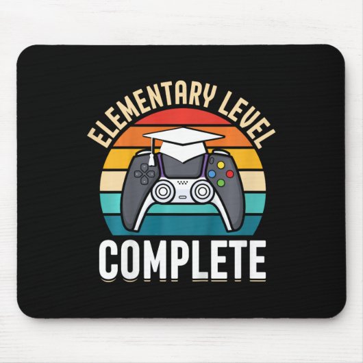 Kinder elementaire niveau complete gamer klasse va muismat (Voorkant)