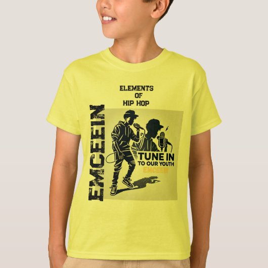 Kinder Emceein T-SHIRT (Voorkant)