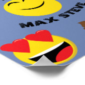 Kinder Emoji Happy Birthday Poster (Hoek)