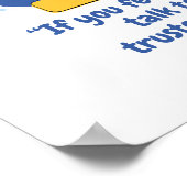 Kinder emotie met angst poster (Hoek)