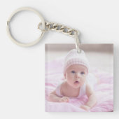 Kinder en familie foto Sleutelhanger (Voorkant)