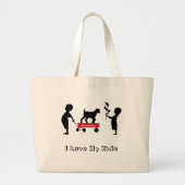 Kinder en geit Tassen MaGoat Little Red Wagon (Voorkant)