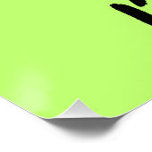 Kinder en kwekerij Ik ben Pine Glossy Poster (Hoek)