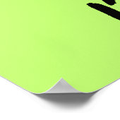 Kinder en kwekerij Ik ben Pine Wall Art Poster (Hoek)