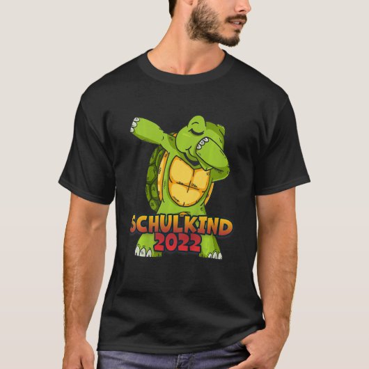 Kinder Endlich Schulkind 2022 Eerste dag van de Sc T-shirt (Voorkant)