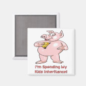 Kinder erfenis magneet (Voorkant / Achterkant)