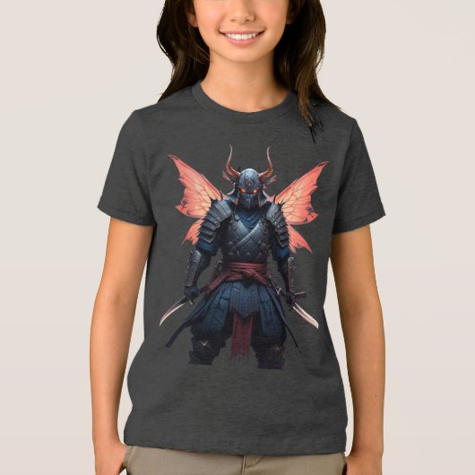Kinder Fantasy Samurai T-shirt (Voorkant)
