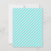 Kinder feest van het strand kaart (Achterkant)