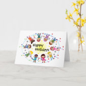 Kinder feestdag Kaart (Gele Bloem)