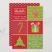 Kinder feestdag kaart (Voorkant / Achterkant)