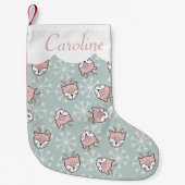 Kinder feestdag voor duivenrennen kleine kerstsok (Voorkant)