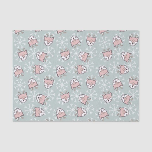 Kinder feestdag voor duivenrennen tissuepapier (Voorkant)