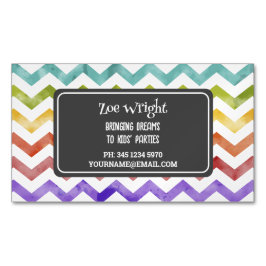 Kinder feestplanner magnetisch visitekaartje