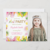  Kinder feestuitnodigingen Kaart (Voorkant)