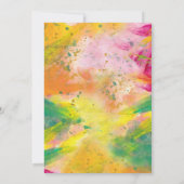  Kinder feestuitnodigingen Kaart (Achterkant)