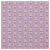 Kinder feiprincess Personalized Whimsy Print Stof (Swatch)