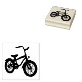 Kinder fiets rubberstempel (Gestempeld)