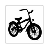 Kinder fiets rubberstempel (Afrduk)
