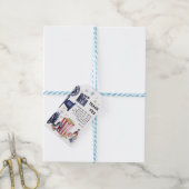 Kinder filmavond verjaardagsfeestje dank u cadeaulabel (Met Touw)