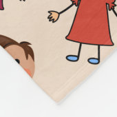 Kinder Fleece Deken (Hoek)