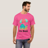 Kinder Florida vero-strand met schildpad T-shirt (Voorkant volledig)