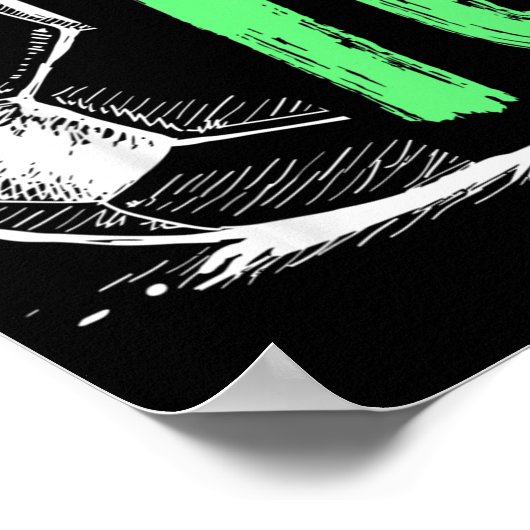 Kinder Football 10-jarig jongetfeest Poster (Hoek)