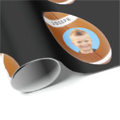 Kinder Football Aangepaste foto Cadeaupapier (Rol Hoek)