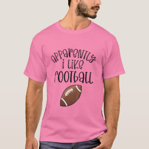 Kinder Football S voor meisjes, ik hou blijkbaar v T-shirt