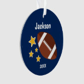 Kinder Football sterren Persoonlijk Ornament (voorkant)