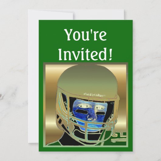 Kinder Football-verjaardagskaarten Kaart (Voorkant)