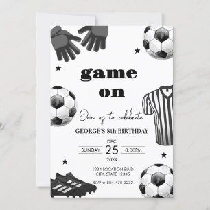 Kinder Football voetbalverjaardag Kaart