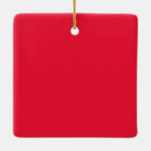 Kinder foto Funny Santa Ornament (Achterkant)