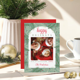 Kinder foto Happy Holiday Kaart