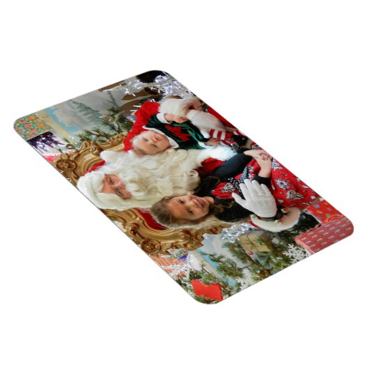 Kinder foto kerstkoelkast grootouders magneet (Rechterzijde)