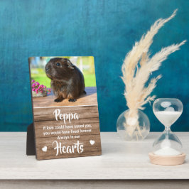 Kinder foto Pet Memorial Fotoplaat
