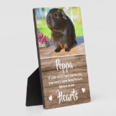 Kinder foto Pet Memorial Fotoplaat (Zijkant)