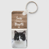 Kinder foto Pet Memorial Sleutelhanger (Achterkant)