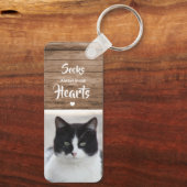 Kinder foto Pet Memorial Sleutelhanger (Achterkant)