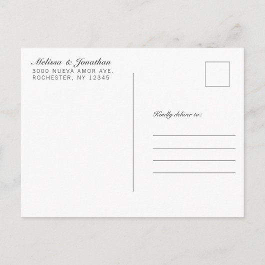 Kinder foto Sla de datum Briefkaarten Silver Foil (Achterkant)